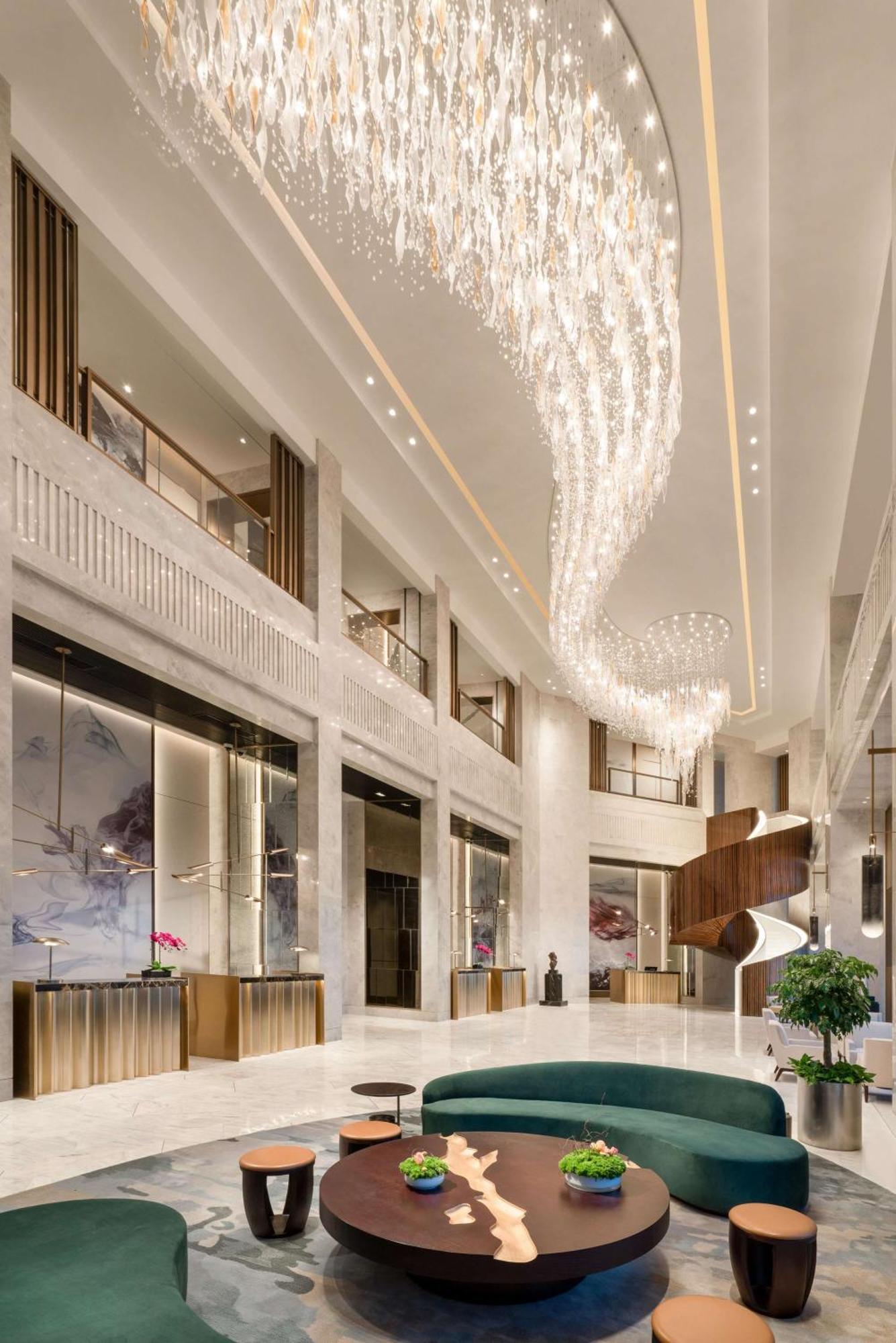 Kempinski Hotel Jinan Bagian luar foto